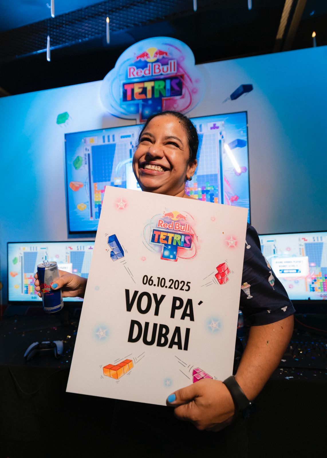 Melina Díaz vence en Red Bull Tetris: la única mujer en competir y coronarse campeona se alista para enfrentarse a los mejores del mundo en Dubai
