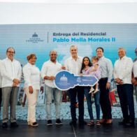 Abinader y Ministro Bonilla entregan 95 nuevas viviendas en Santo Domingo Oeste