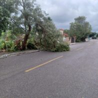 Fuerte tornado y lluvias provocan daños en comunidad de Barranca, La Vega