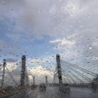 Lluvias marcan el inicio de este domingo producto de una vaguada