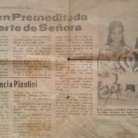 Feminicida de El Millón fue acusado de muerte de su primera esposa en 1978