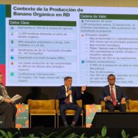 Ministro de Agricultura, Limber Cruz en la FAO.