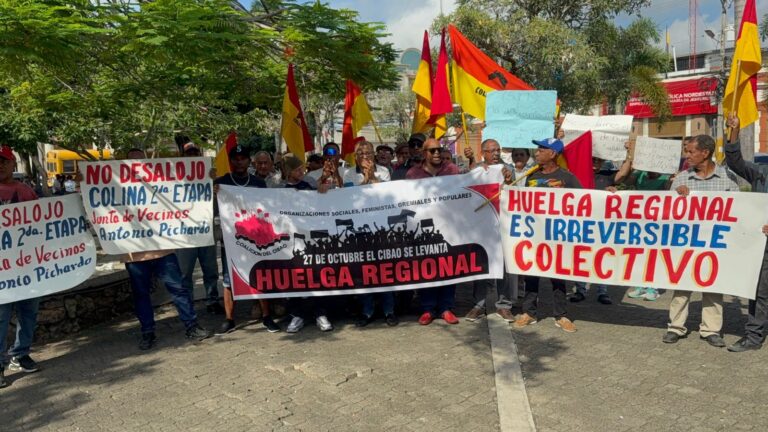 Colectivo de Organizaciones Populares ratifica llamado a huelga para el 27 de octubre