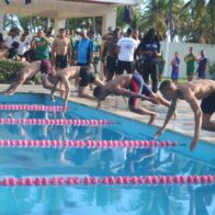 Fuerza Aérea gana la natación de los Juegos Deportivos para Cadetes y Guardiamarinas