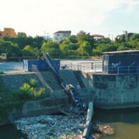 “La Barrera Azul” rescata más de 370 mil kilos de residuos del Yaque del Norte en Santiago