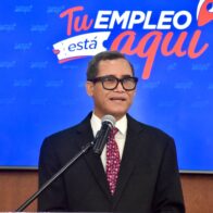 El ministro de Trabajo, Eddy Olivares.