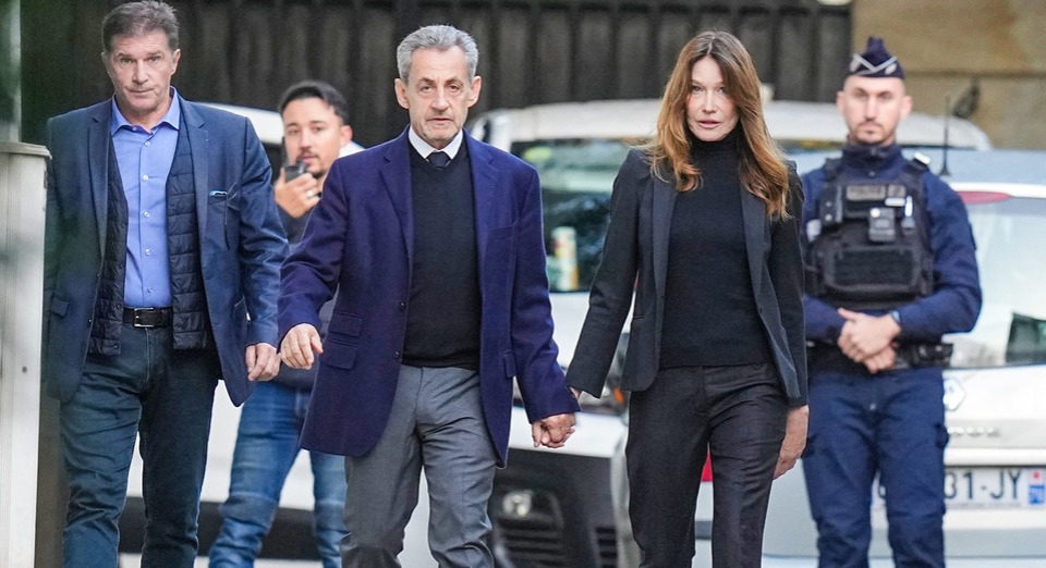 Encarcelan a Nicolás Sarkozy tras ser condenado a cinco años de prisión