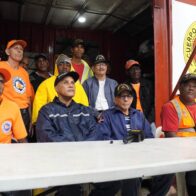Alcalde de Pantoja encabeza evaluación de daños por tormenta Melissa