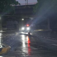 Tránsito en el DN se torna lento en horario nocturno: ciudadanos acatan medidas preventivas por tormenta Melissa