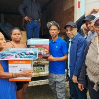 INAVI acude en auxilio de familias afectadas por la tormenta Melissa en Los Guaricanos
