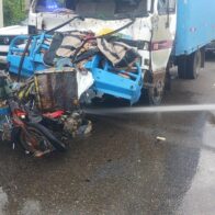 Vendedor de pan muere arrollado por camión en la autopista Joaquín Balaguer de Santiago