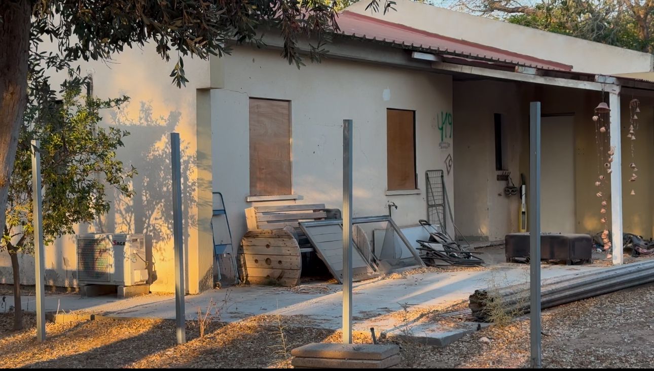 Delegación dominicana presencia detonaciones en la Franja de Gaza durante visita al Kibutz Holit