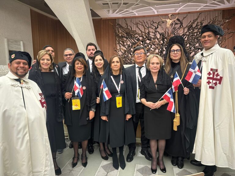 Destacada Participación Dominicana en el Jubileo de la Orden Ecuestre del Santo Sepulcro de Jerusalén en el Vaticano