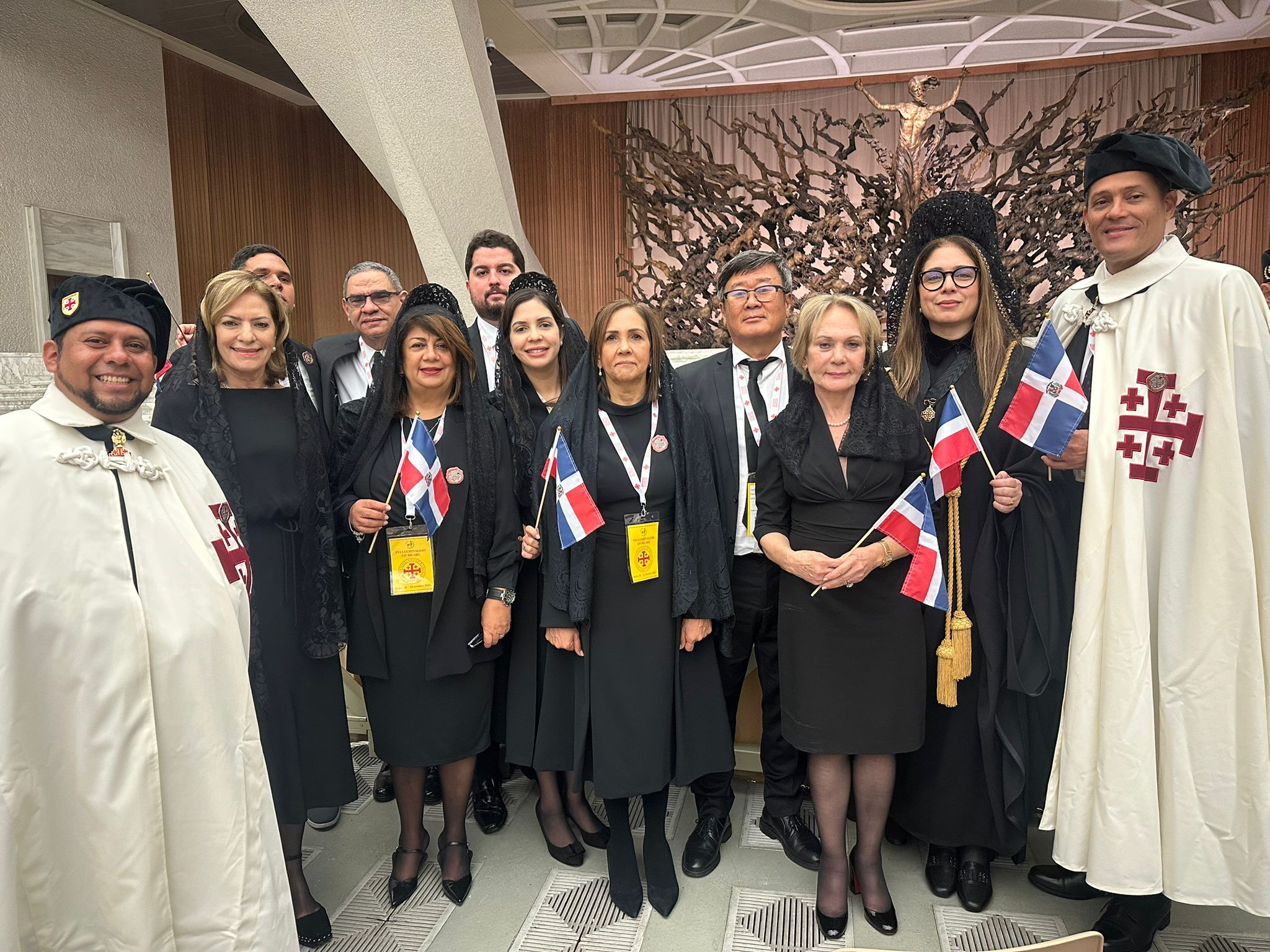 Destacada Participación Dominicana en el Jubileo de la Orden Ecuestre del Santo Sepulcro de Jerusalén en el Vaticano