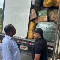 Policía recupera camión con mercancías valoradas en RD$10 millones tras asalto en Santiago