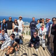 Dominicanos exploran los Jardines Bahá'í, patrimonio cultural y religioso de Israel