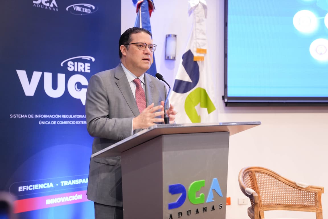 Director general de Aduanas, Yayo Sanz Lovatón.