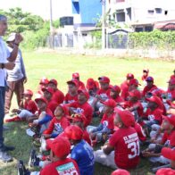 Más de 70 infantes reciben entrenamientos y orientaciones de parte de la Dirección del Comisionado Nacional de Béisbol