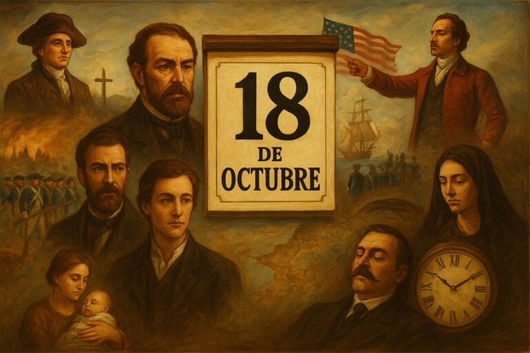 Efemérides del 18 de octubre