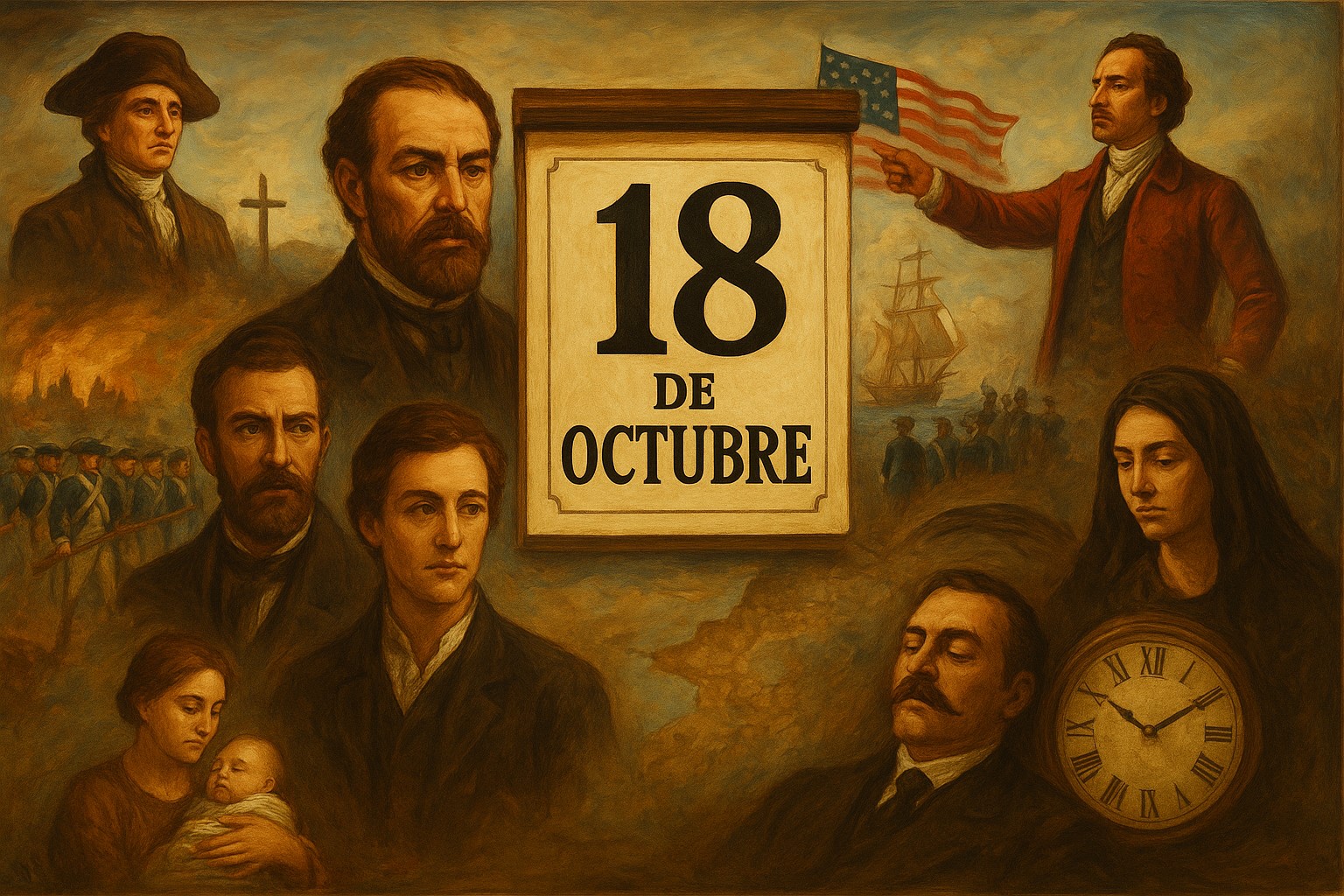 Efemérides del 18 de octubre