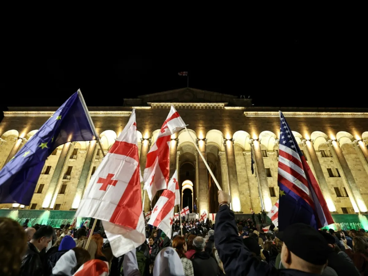 El partido gobernante en Georgia pide al Constitucional que prohíba tres grupos opositores