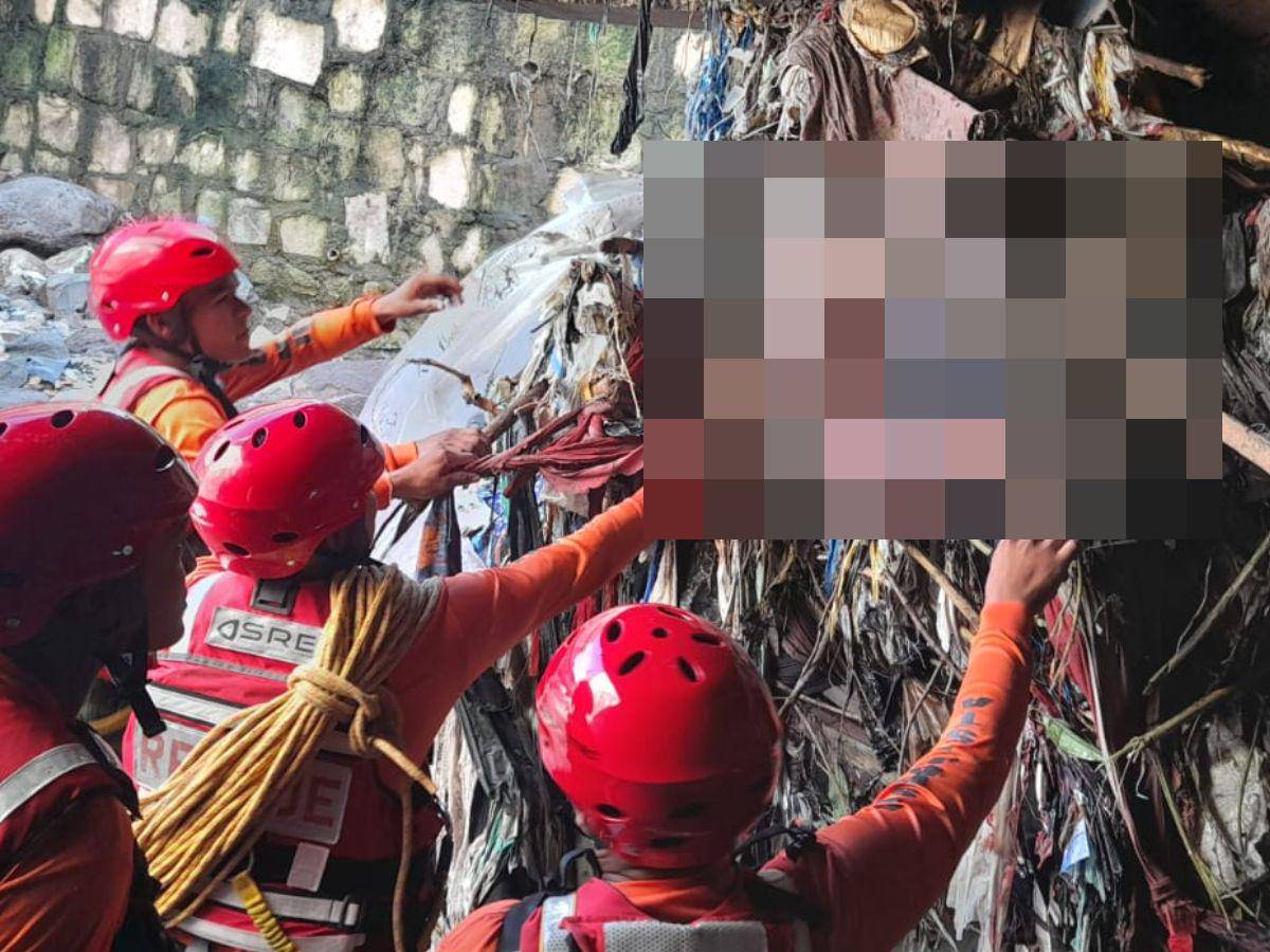 Hallan cuerpo de uno de dos niños arrastrados por una correntada en la capital hondureña