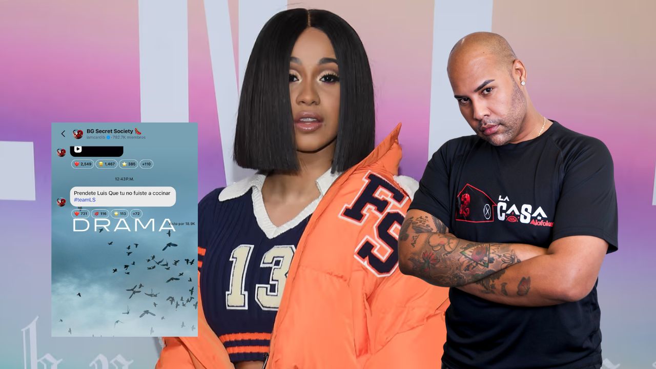 Cardi B a su estilista en La Casa de Alofoke: "Préndete Luis, que tu no fuiste a cocinar"