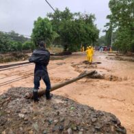 Activan alertas en Honduras por intensas lluvias y frente frío procedente del Caribe