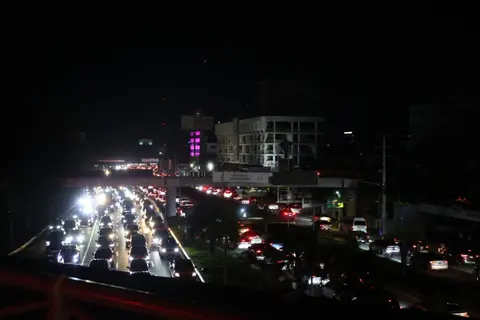 Apagón blackout.