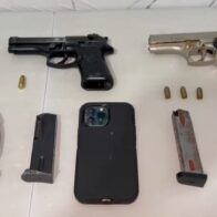 DINTEL y Fiscalía de Duarte ocupan dos armas de fuego en operativo realizado en Arenoso; dos personas apresadas