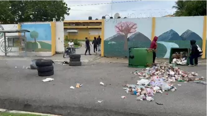 FER reanuda protestas en San Francisco de Macorís por reivindicaciones educativas