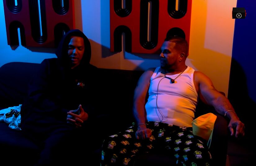 Santiago Matías entra al confesionario con Luis Polonia en La Casa de Alofoke 2