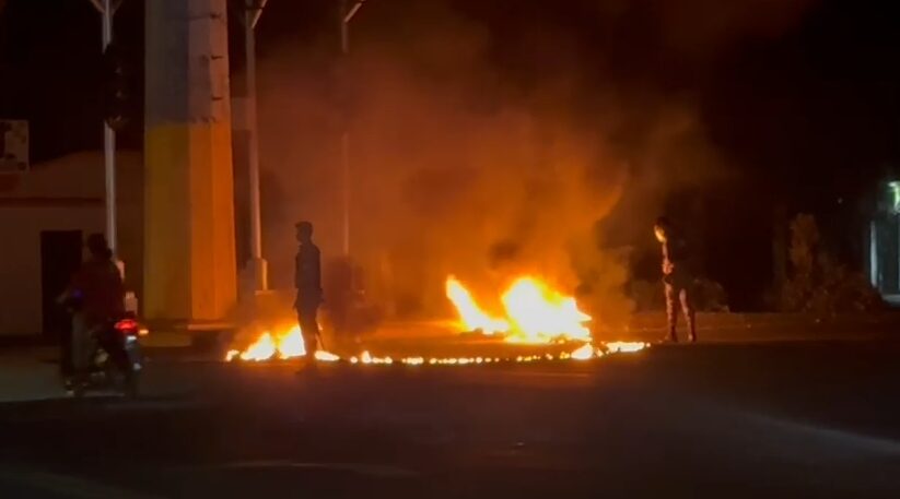 Apagón masivo provoca protestas en San Francisco de Macorís
