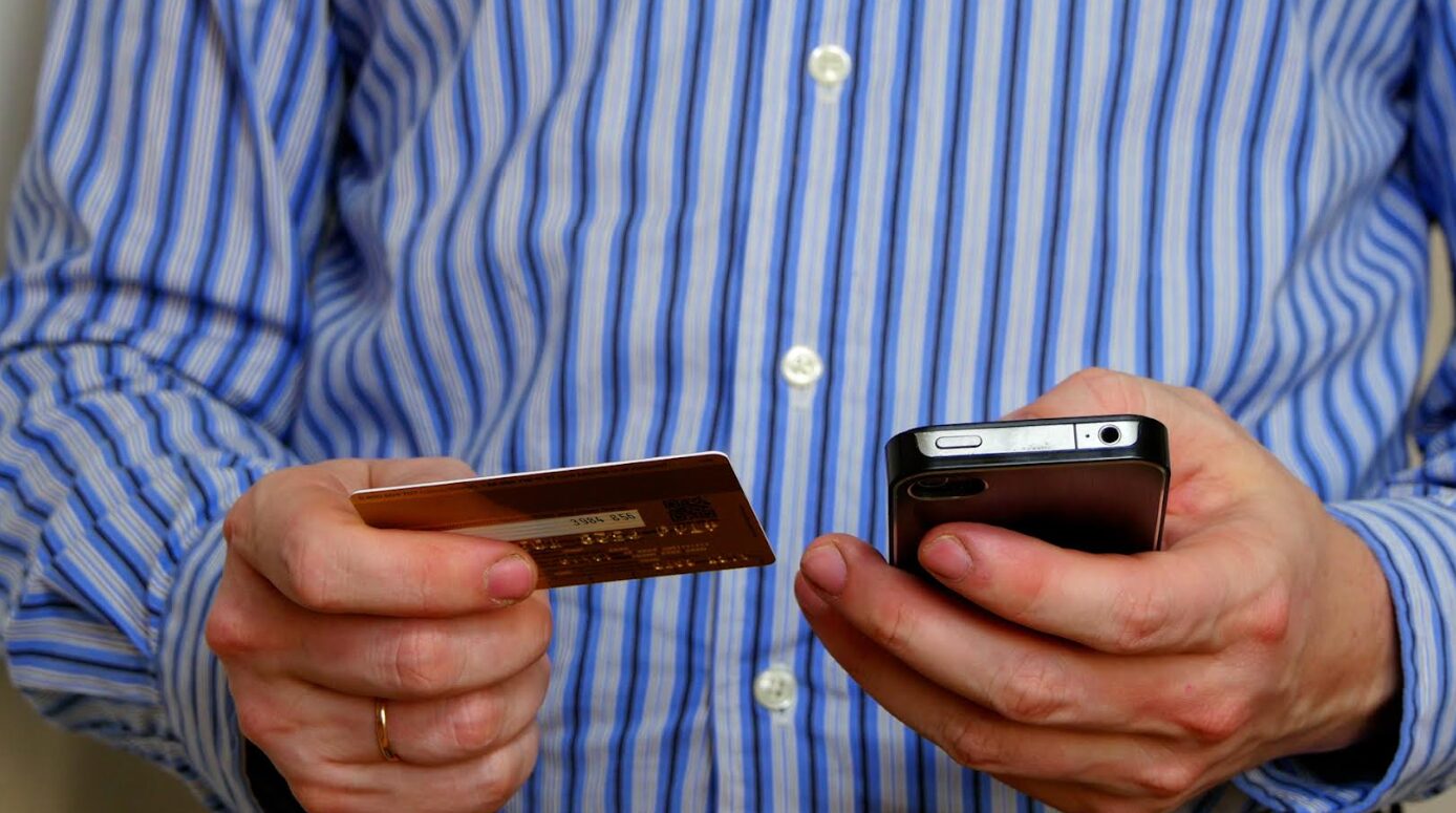Compras por internet.