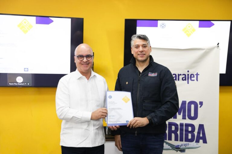 Arajet se convierte en la primera aerolínea dominicana en lograr registro IOSA de IATA