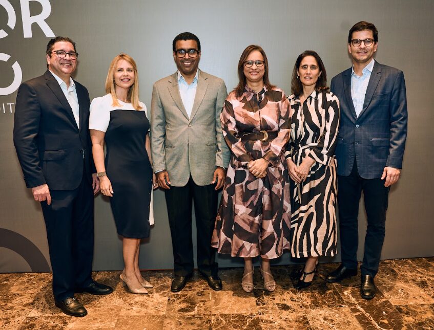 Máximo Ruiz, Cynthia Núñez, Raúl Hernández, Benahuare Pichardo, Rosalía Rodríguez y Alexis Anselin