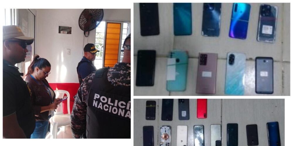 PN y MP incautan decenas de celulares en allanamientos contra el robo y venta ilegal en Santiago