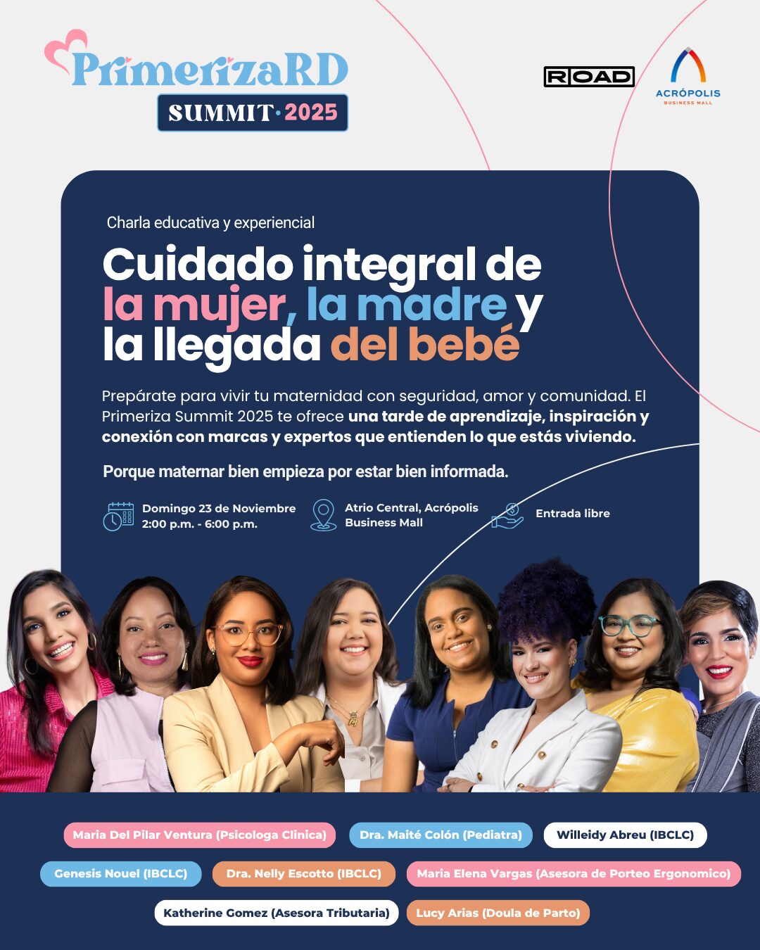 PrimerizaRD anuncia encuentro 2025 para embarazadas y madres primerizas
