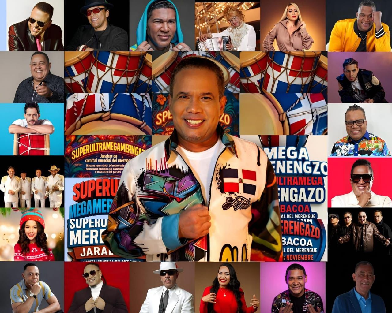 ¡Todo listo! El “Súper Ultra Mega Merengazo 2025” llega con fuerza este domingo a Jarabacoa