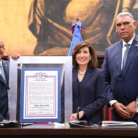 El Congreso Nacional distingue a la gobernadora de Nueva York por fortalecer lazos bilaterales