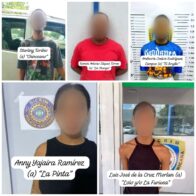 PN arresta a “El Brujito”, “La Changa”, “La Furiosa”, “La Pinta” y “Chinocano” por distintos robos en Santiago
