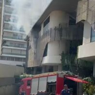 Se registra incendio en plaza comercial del DN; 911 coordina asistencia