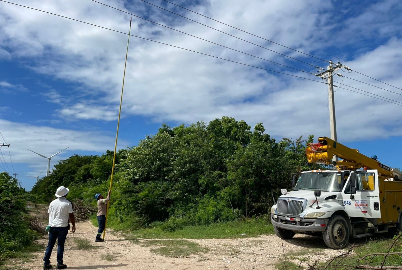 Edesur desmantela más de 70 conexiones ilegales en Pedernales