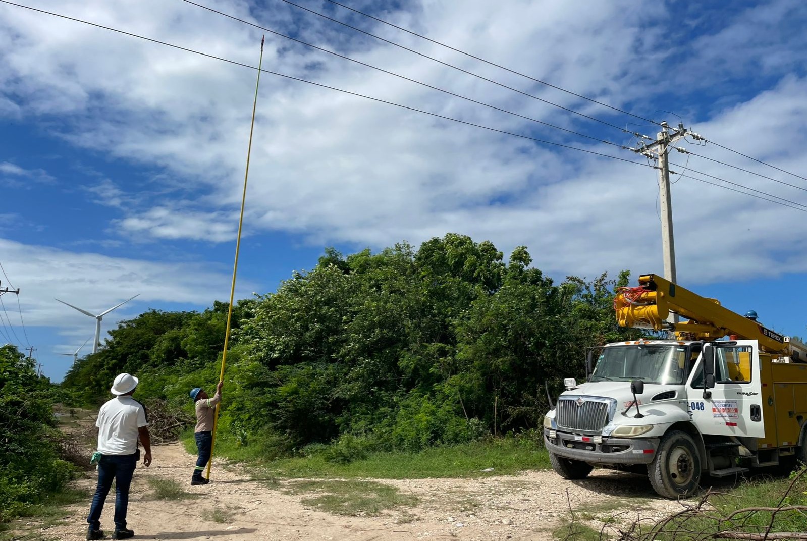 Edesur desmantela más de 70 conexiones ilegales en Pedernales