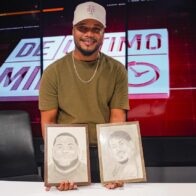 Joven artista de Sabana Perdida deslumbra con su talento en lápiz dibujando los participantes de La Casa de Alofoke