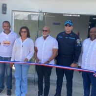 Inauguran nuevo destacamento policial en El Guanito, Bayaguana