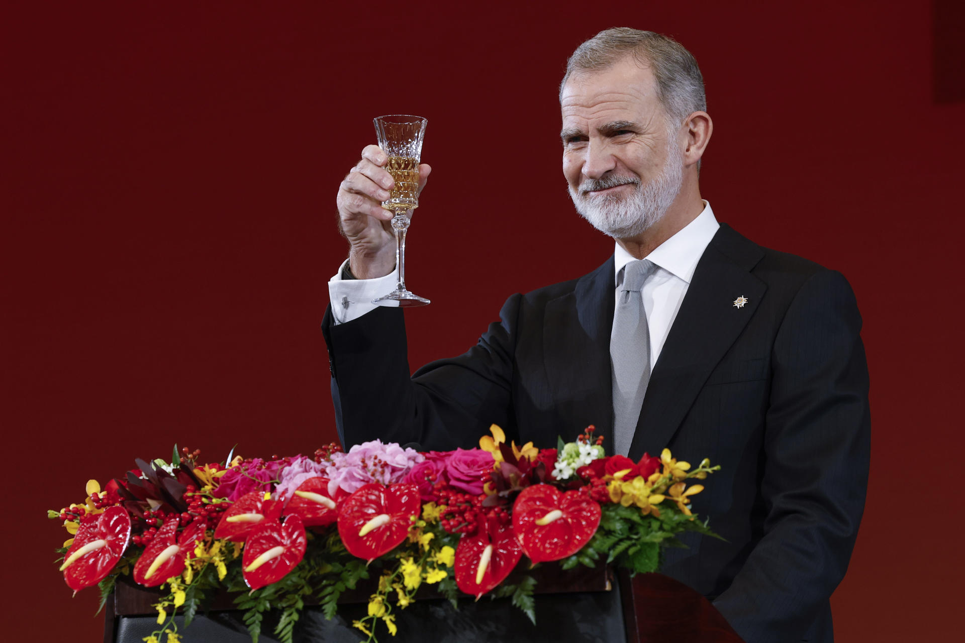 Felipe VI subraya la voz de China en el debate sobre los grandes retos mundiales
