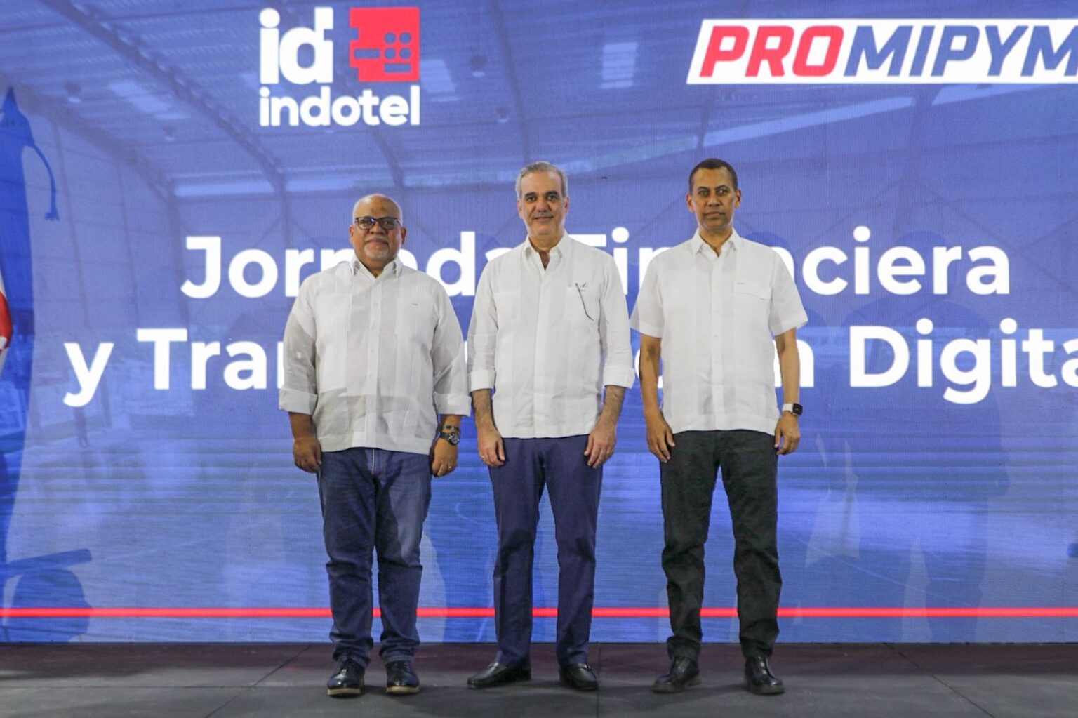 Abinader encabeza entre RD$150 millones en Crédito a 630 Mipymes