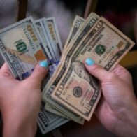 Cambio del dólar.