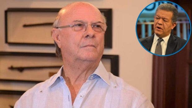 Hipólito Mejía ofrece condolencias a Leonel Fernández por fallecimiento de su tía